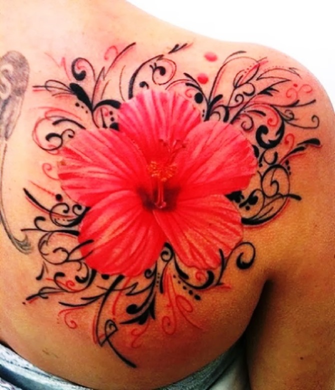 Hawaiian Flower Tattoo - 20+ Lily Tattoos <3 <3